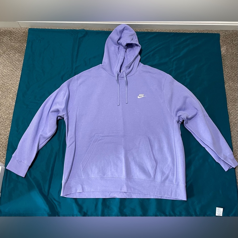 purple 3xl nike hoodie